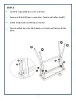 Предварительный просмотр 5 страницы JWA HAWKINS 716600001 Assembly Instruction Manual