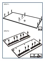 Предварительный просмотр 5 страницы JWA HENSLEY 74714 Assembly Instruction Manual