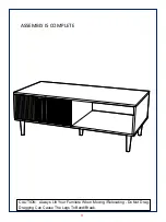 Предварительный просмотр 9 страницы JWA HENSLEY 74714 Assembly Instruction Manual