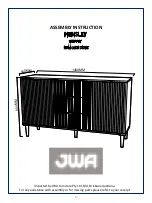 JWA HENSLEY 74715 Assembly Instruction Manual предпросмотр