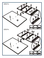 Предварительный просмотр 7 страницы JWA HENSLEY 74715 Assembly Instruction Manual