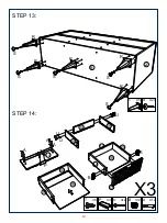 Preview for 12 page of JWA HENSLEY 74715 Assembly Instruction Manual