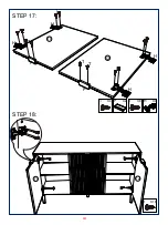 Предварительный просмотр 14 страницы JWA HENSLEY 74715 Assembly Instruction Manual