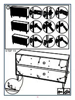 Предварительный просмотр 15 страницы JWA HENSLEY 74715 Assembly Instruction Manual