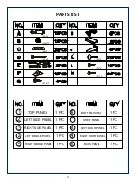 Preview for 4 page of JWA HENSLEY 74716 Assembly Instruction Manual