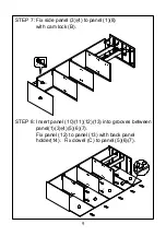 Preview for 9 page of JWA Herring Buffect 73676 Assembly Instruction Manual