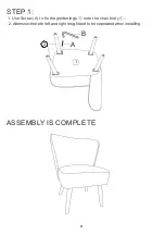 Предварительный просмотр 4 страницы JWA HIGGINS BOUCLE 74640 Assembly Instruction