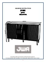 JWA HOBBS 74721 Assembly Instruction Manual предпросмотр