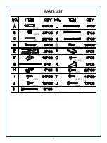 Preview for 4 page of JWA HOBBS 74721 Assembly Instruction Manual