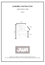 Предварительный просмотр 1 страницы JWA JANE 70137 Assembly Instruction