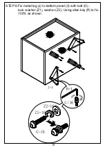 Предварительный просмотр 10 страницы JWA JARVIS 74672 Assembly Instruction Manual