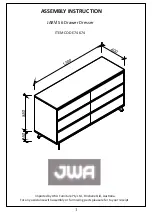 JWA JARVIS 74674 Assembly Instruction Manual предпросмотр