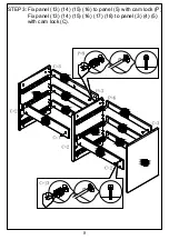 Предварительный просмотр 8 страницы JWA JARVIS 74674 Assembly Instruction Manual