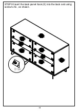 Предварительный просмотр 14 страницы JWA JARVIS 74674 Assembly Instruction Manual