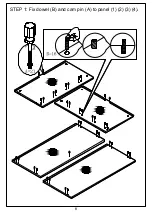 Предварительный просмотр 6 страницы JWA JARVIS 74675 Assembly Instruction Manual