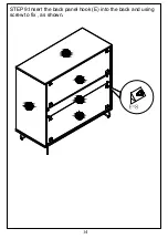 Предварительный просмотр 14 страницы JWA JARVIS 74675 Assembly Instruction Manual