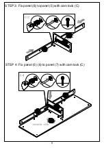 Предварительный просмотр 8 страницы JWA JARVIS 74678 Assembly Instruction Manual