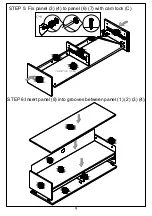 Предварительный просмотр 9 страницы JWA JARVIS 74678 Assembly Instruction Manual