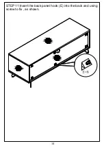 Предварительный просмотр 14 страницы JWA JARVIS 74678 Assembly Instruction Manual