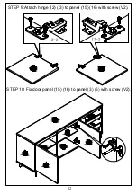 Предварительный просмотр 12 страницы JWA JARVIS 74679 Assembly Instruction Manual