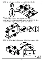 Предварительный просмотр 14 страницы JWA JARVIS 74679 Assembly Instruction Manual