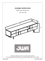 JWA KNAPP 73681 Assembly Instruction Manual предпросмотр