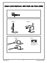 Preview for 3 page of JWA KNAPP 73681 Assembly Instruction Manual