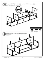 Предварительный просмотр 6 страницы JWA KNAPP 73681 Assembly Instruction Manual