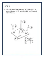 Preview for 4 page of JWA Leeds 71249 Assembly Instruction Manual