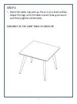 Предварительный просмотр 5 страницы JWA Leeds 71249 Assembly Instruction Manual