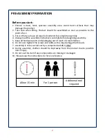 Предварительный просмотр 2 страницы JWA LOZANO 716650001 Assembly Instruction Manual