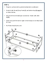 Предварительный просмотр 4 страницы JWA LOZANO 716650001 Assembly Instruction Manual