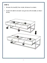 Предварительный просмотр 6 страницы JWA LOZANO 716650001 Assembly Instruction Manual