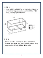 Предварительный просмотр 5 страницы JWA Luca 71438 Assembly Instruction Manual