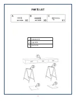 Предварительный просмотр 3 страницы JWA LUGANO 72391 Assembly Instruction Manual