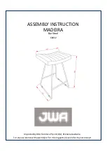 JWA MADEIRA 68032 Assembly Instruction Manual предпросмотр