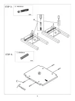 Предварительный просмотр 6 страницы JWA MARCELLUS 70888 Assembly Instruction Manual