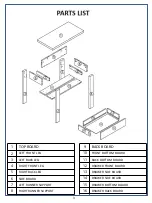 Preview for 3 page of JWA Marcellus 70901 Assembly Instruction Manual