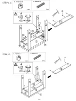 Preview for 11 page of JWA Marcellus 70901 Assembly Instruction Manual