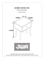 Предварительный просмотр 1 страницы JWA MARTOS 68546 Assembly Instruction Manual