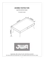 JWA Martos 68547 Assembly Instruction Manual предпросмотр