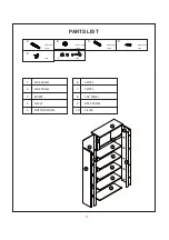 Предварительный просмотр 4 страницы JWA MATTHEW 70132 Assembly Instruction Manual