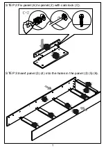 Предварительный просмотр 7 страницы JWA MILLS 74698 Assembly Instruction Manual