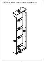 Предварительный просмотр 8 страницы JWA MILLS 74698 Assembly Instruction Manual