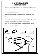 Предварительный просмотр 12 страницы JWA MILLS 74698 Assembly Instruction Manual