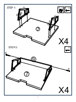 Preview for 5 page of JWA MIRAMAR 69406 Assembly Instruction Manual