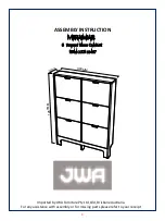 JWA MIRAMAR 69407 Assembly Instruction Manual предпросмотр