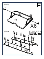 Предварительный просмотр 6 страницы JWA MIRAMAR 69407 Assembly Instruction Manual