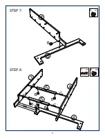 Предварительный просмотр 8 страницы JWA MIRAMAR 69407 Assembly Instruction Manual