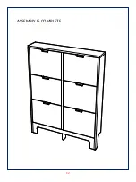 Предварительный просмотр 12 страницы JWA MIRAMAR 69407 Assembly Instruction Manual